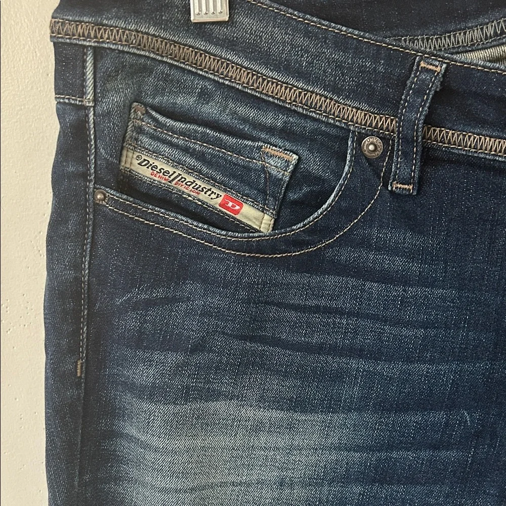 Diesel Jeans Women’s 28 Lowky Regular Straight Leg Low Rise Stretch